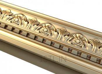 Cornice (KRN_0048) 3D model for CNC machine